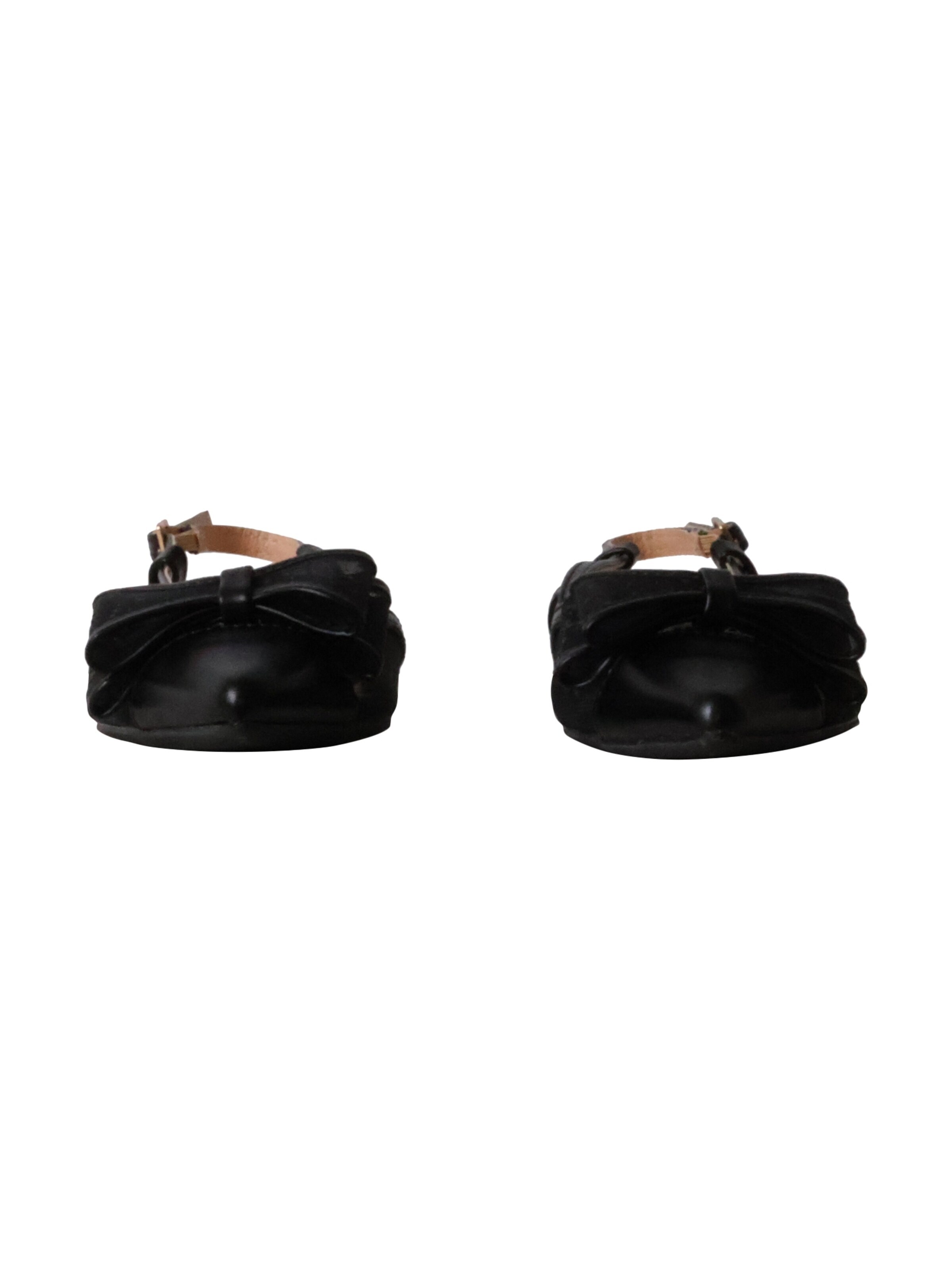 Décolleté 'Pumps mit Riemchen von R and BE' di Super Mode in nero