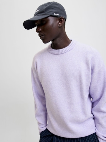 JACK & JONES Trui 'JJESoho Ollie' in Lila