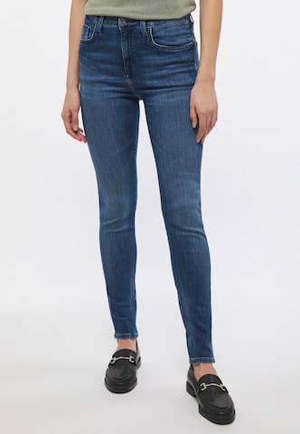 MUSTANG Slim fit Jeggings ' Mia' in Blue: front