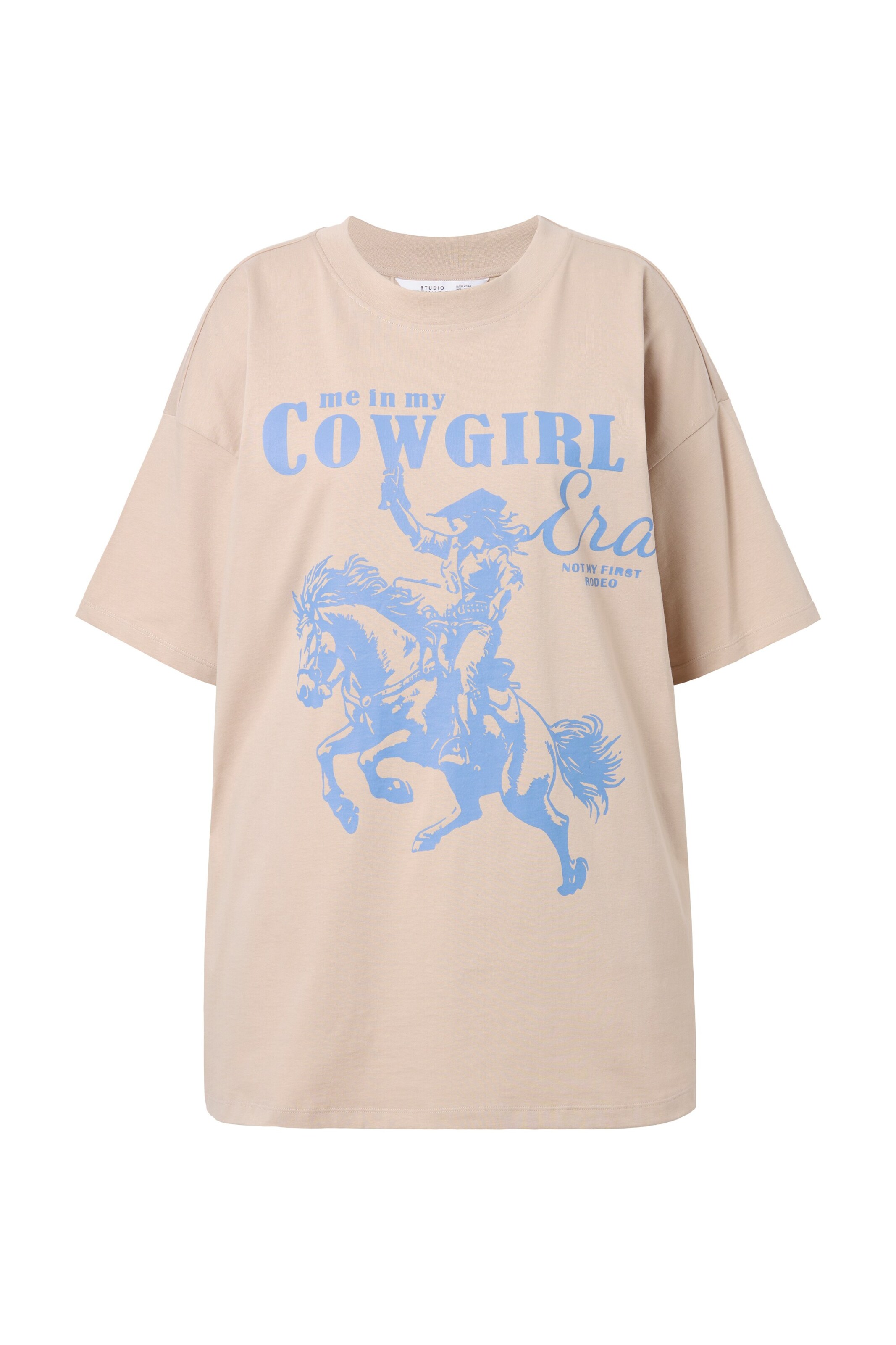 Studio Untold Shirt in Beige: voorkant