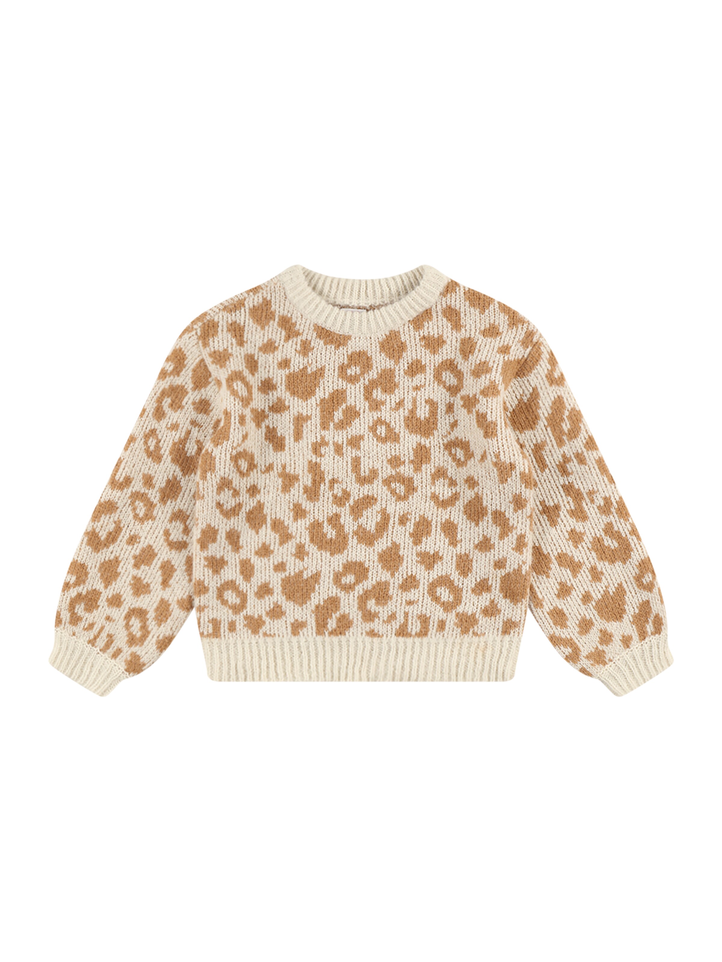 Vero Moda Girl Trui 'Vmzelmaleo' in Beige: voorkant