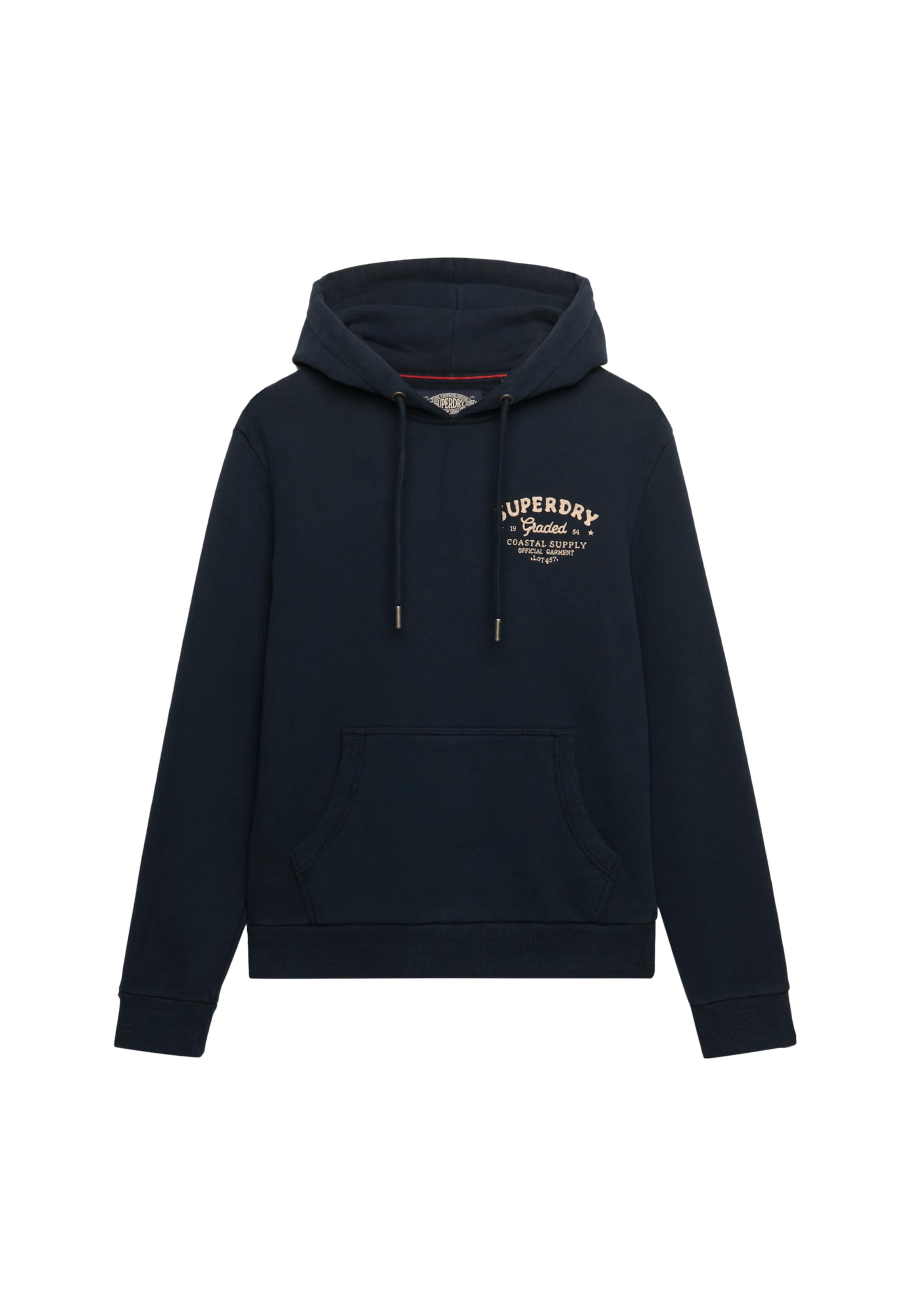 Sweat-shirt 'Lo-Fi Dockside' Superdry & Co en bleu : devant