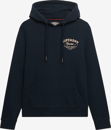 Sweat-shirt 'Lo-Fi Dockside' Superdry & Co en bleu : devant