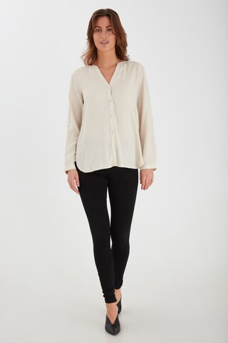 b.young Blouse in Beige