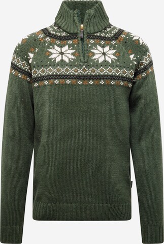 Pull-over BLEND en vert : devant