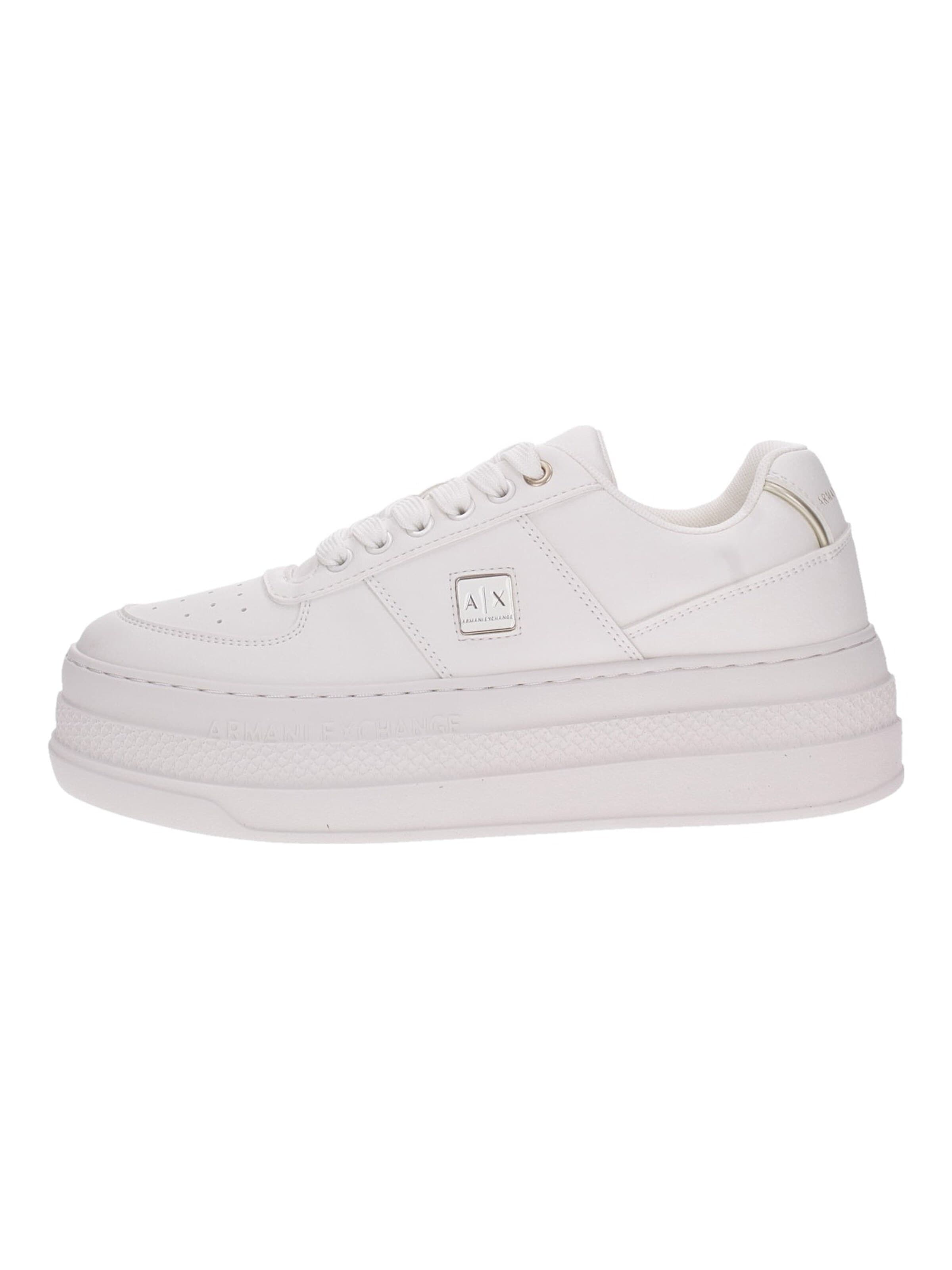 Sneaker bassa 'Sneakers Armani Exchange' di ARMANI EXCHANGE in bianco: frontale