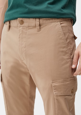 s.Oliver Regular Cargohose in Beige