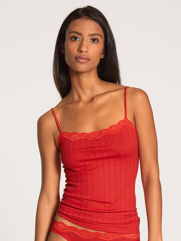 CALIDA Regular Undershirt 'Etude Toujours' in Red: front