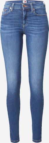 Tommy Jeans Kitsas Teksapüksid 'NORA', värv sinine: eest vaates