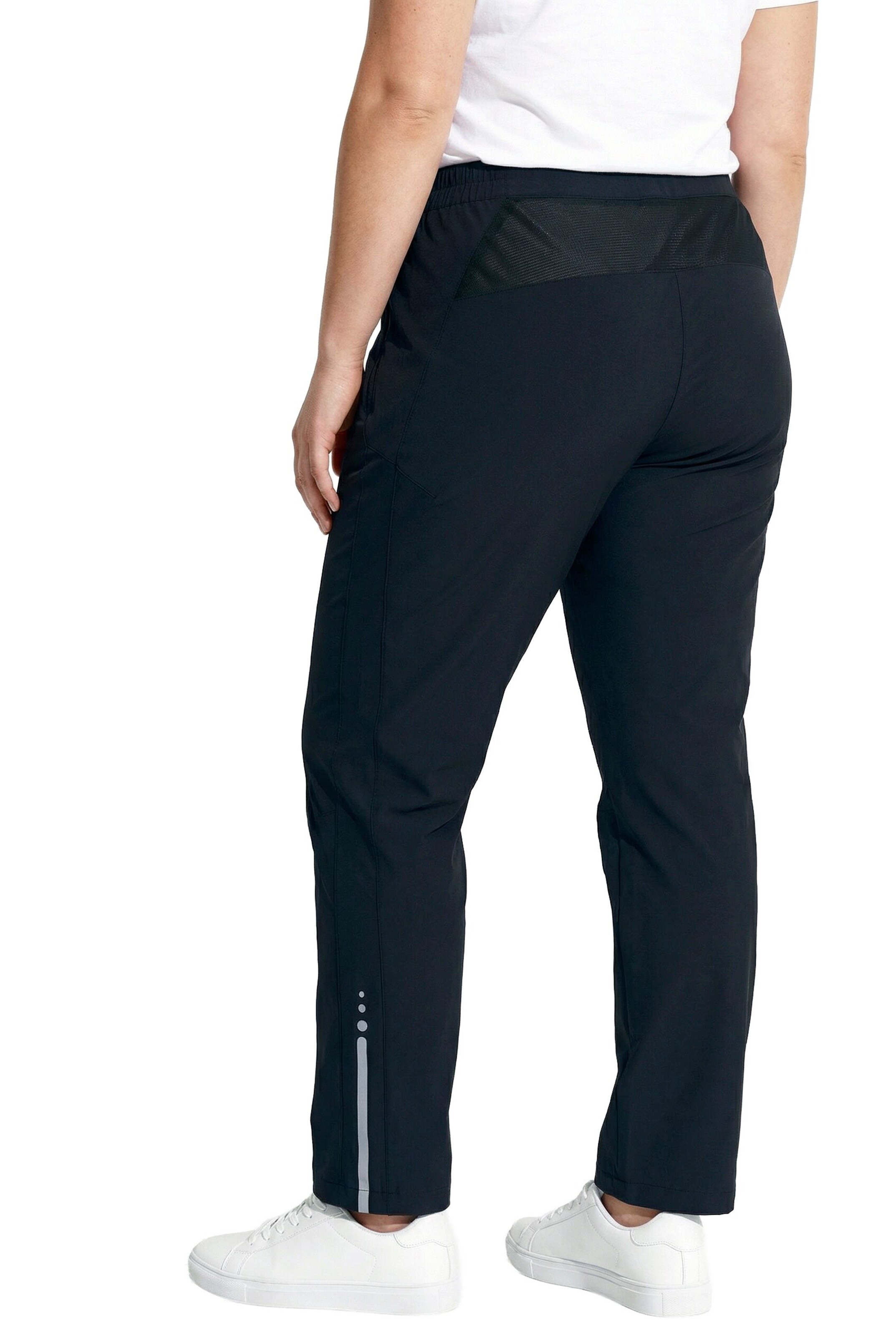 Ulla Popken Regular Functionele broek in Zwart