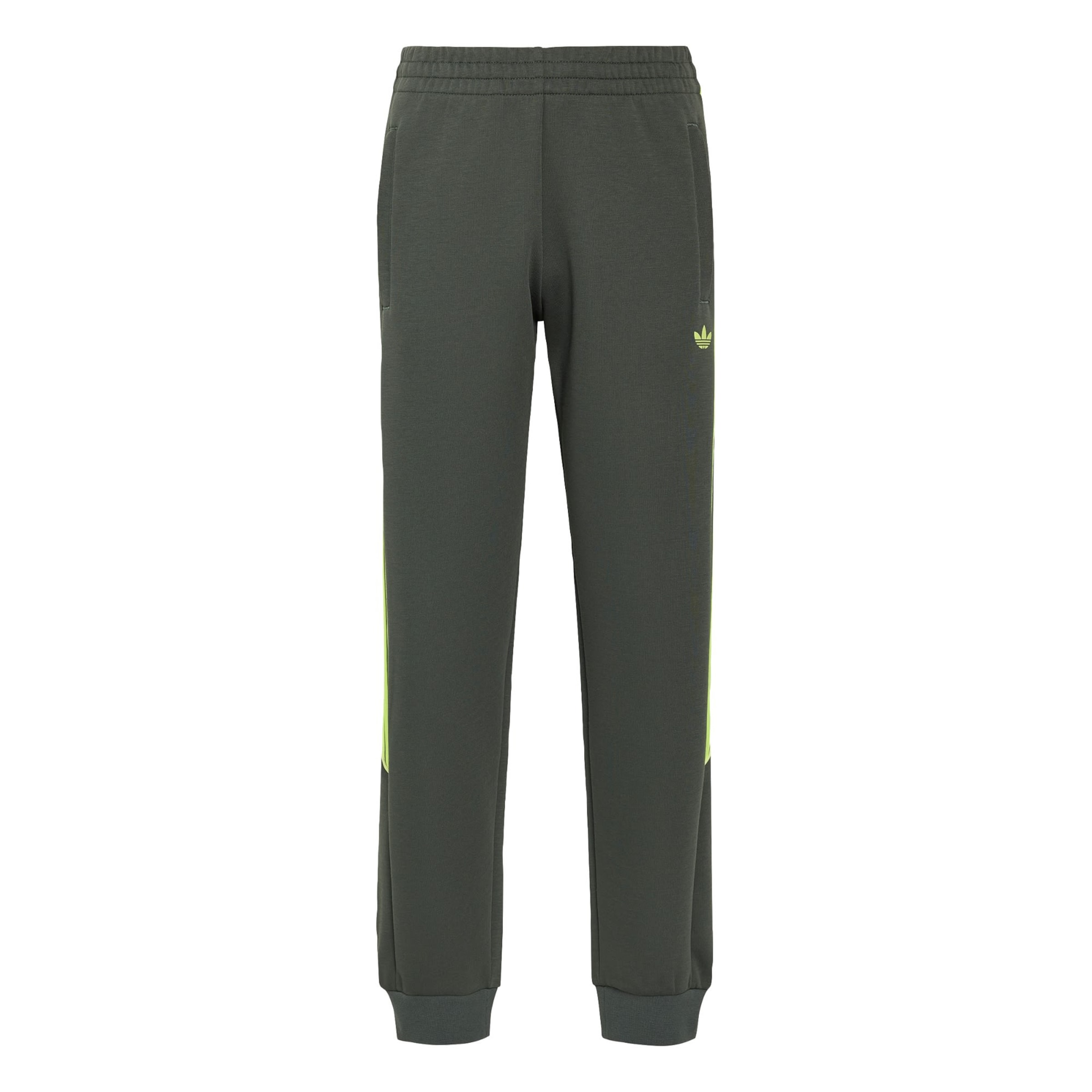 Tapered Pantaloni 'Trefoil' di ADIDAS ORIGINALS in grigio: frontale