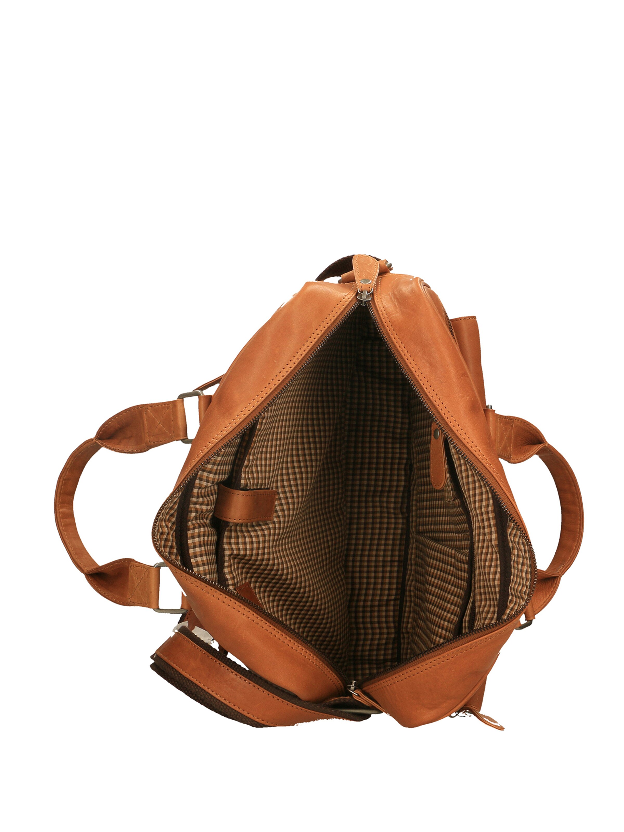 HILL BURRY Schoudertas in Bruin