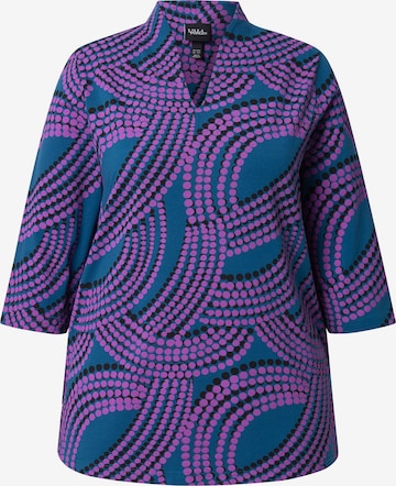 Ulla Popken Shirt in Blue: front