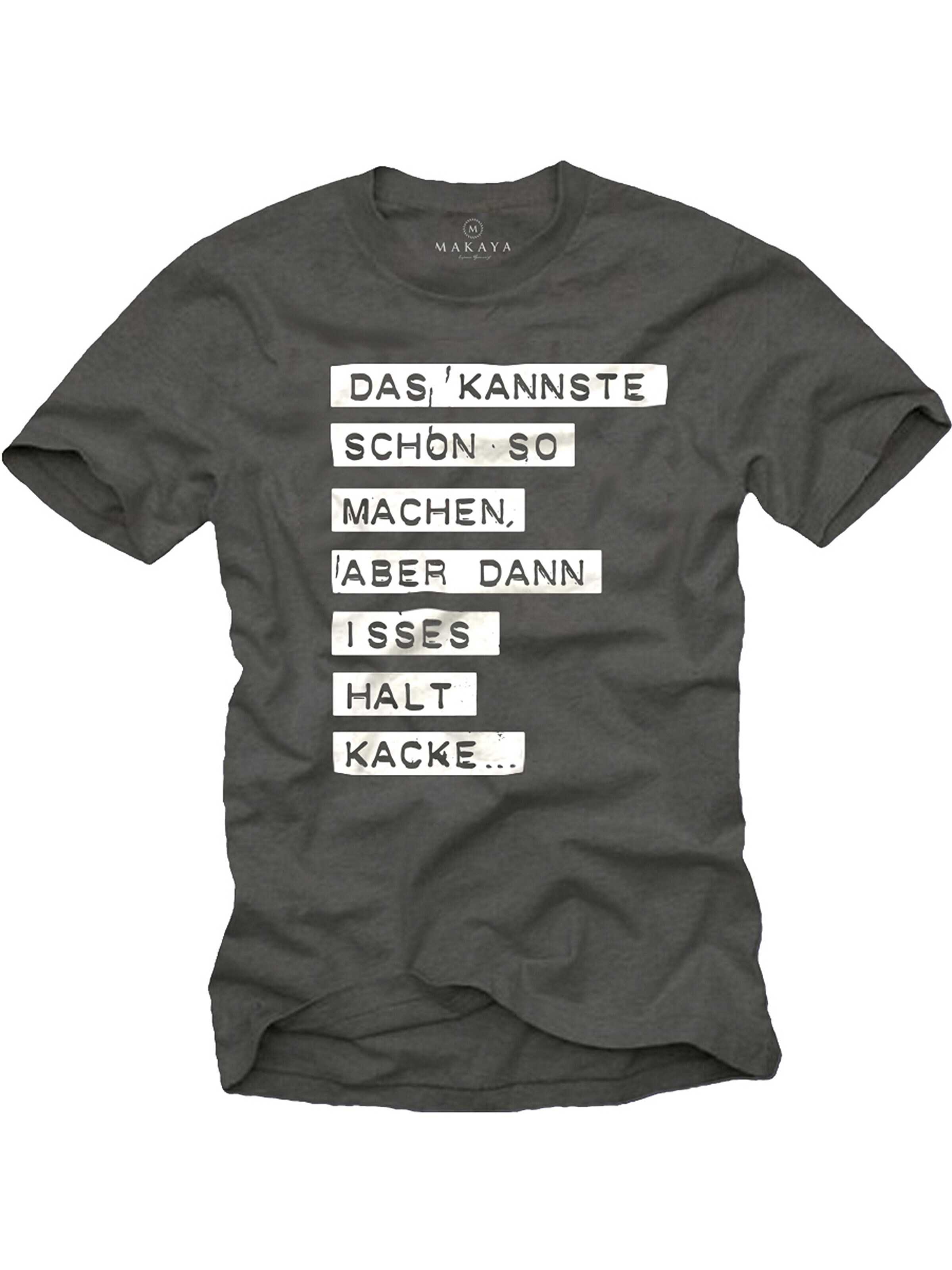 MAKAYA Shirt in Grey: front