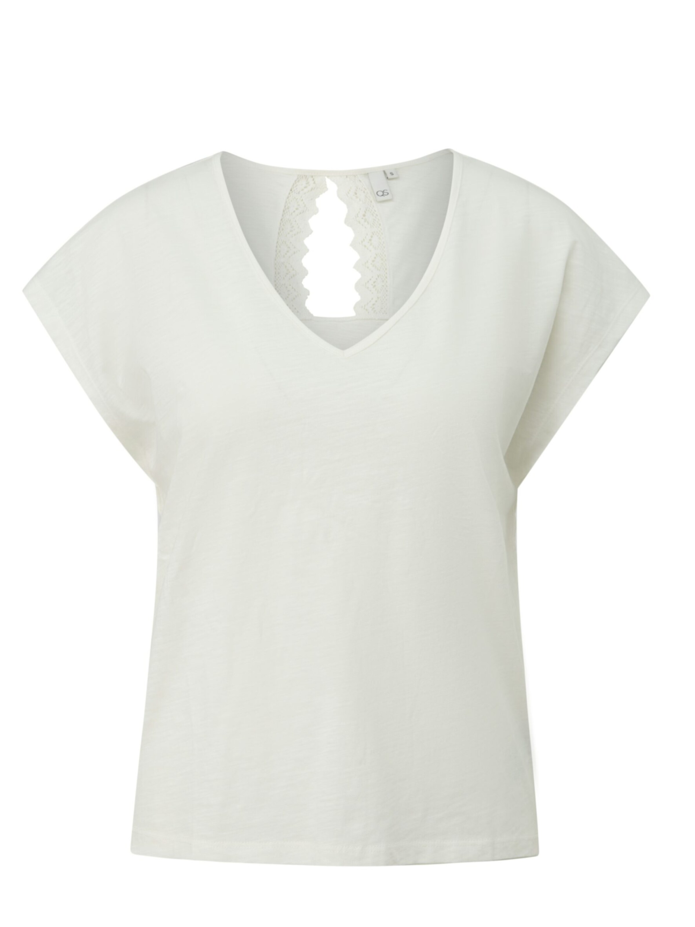QS T-shirt en XL en blanc, Vue avec produit