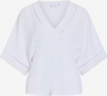 Chemisier 'VIRella' VILA en blanc : devant