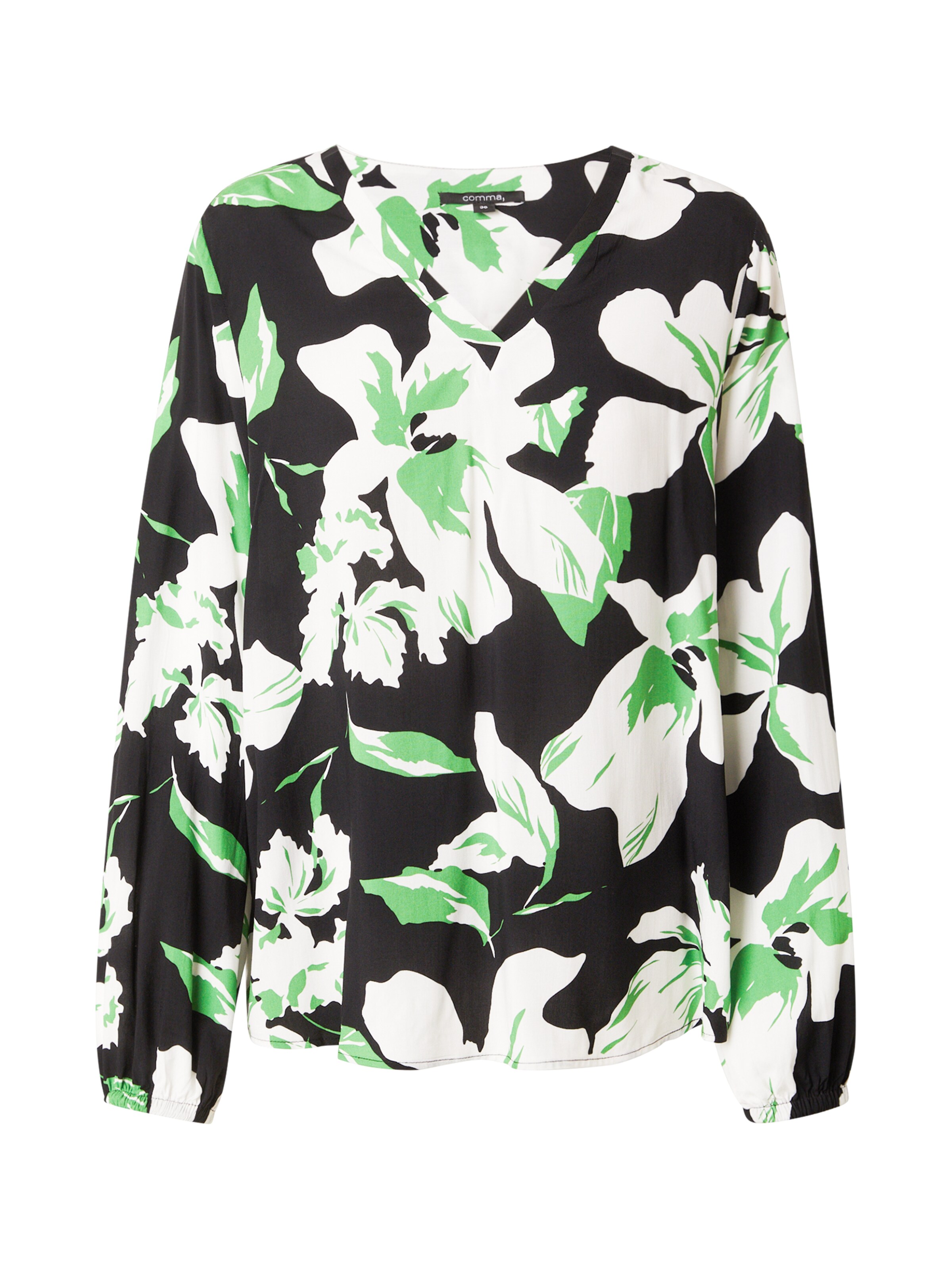 COMMA Bluzka w kolorze czarny: przód