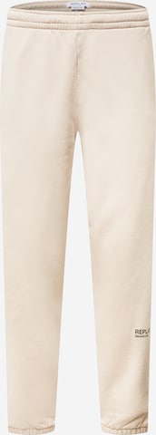 REPLAY Regular Pants in Beige: front