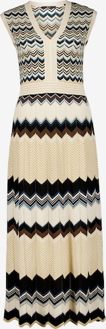 Abito da sera di zero in beige: frontale