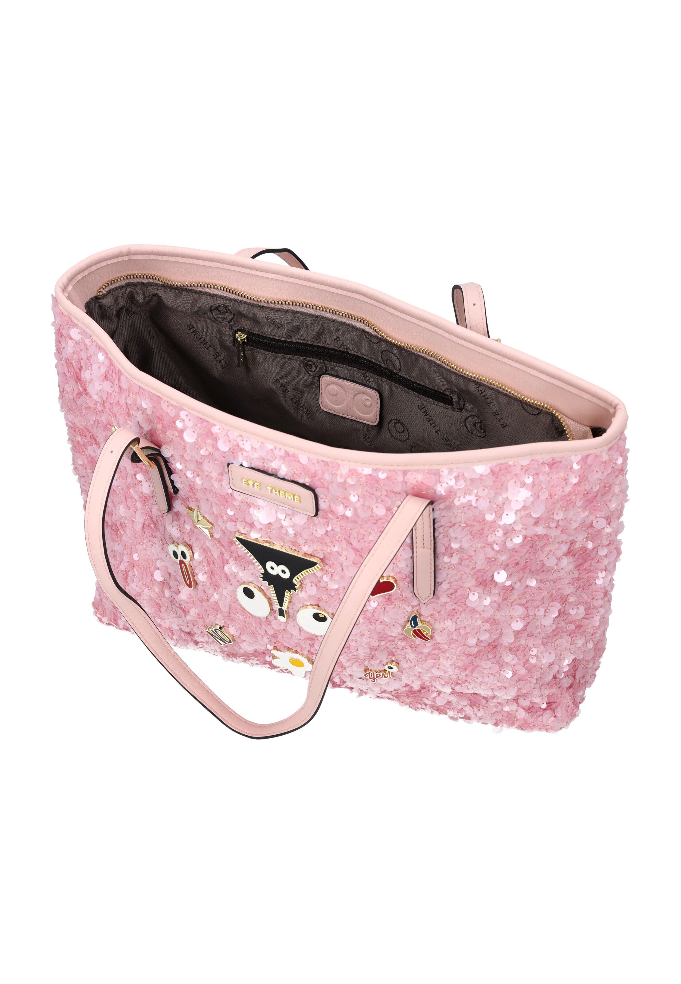 MYMO - Shopper 'EYETHEME' em rosa