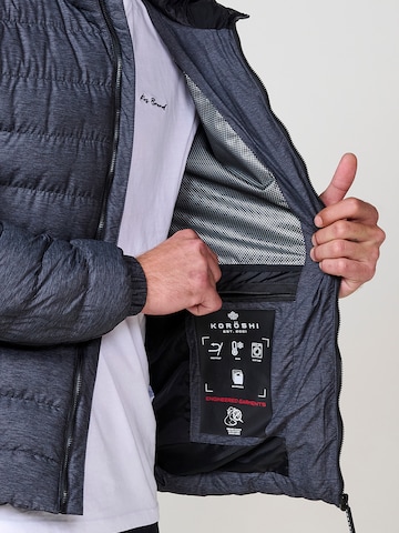 Veste d’hiver KOROSHI en bleu