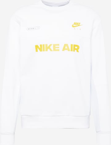 Nike Sportswear - Sudadera en blanco: frente