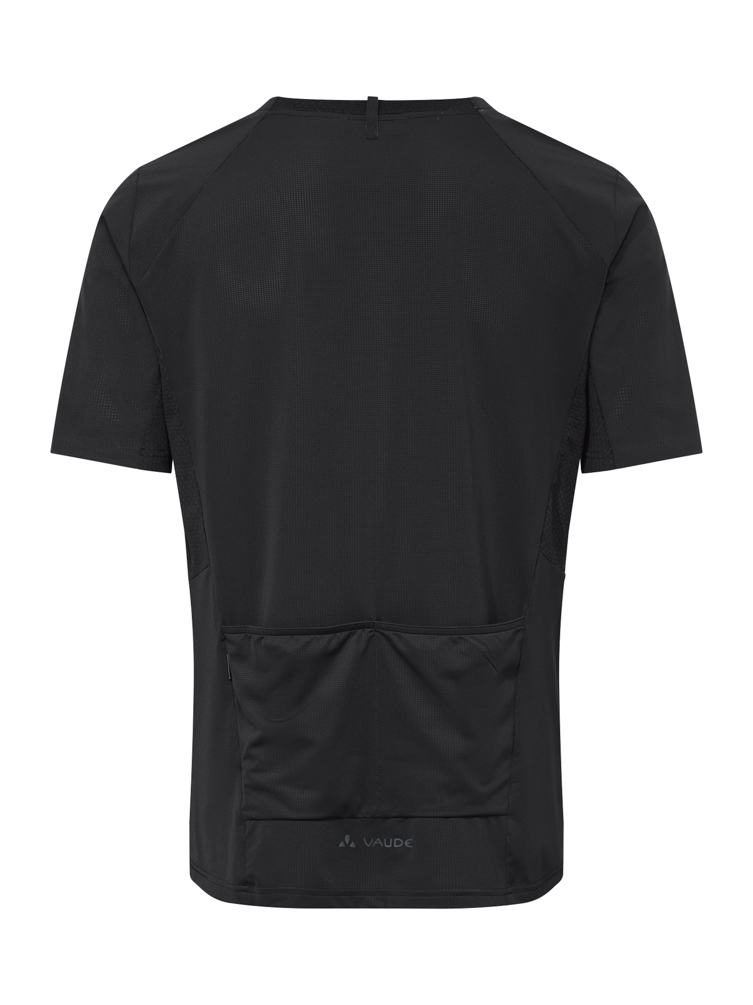 VAUDE Functioneel shirt 'Kuro II' in Zwart