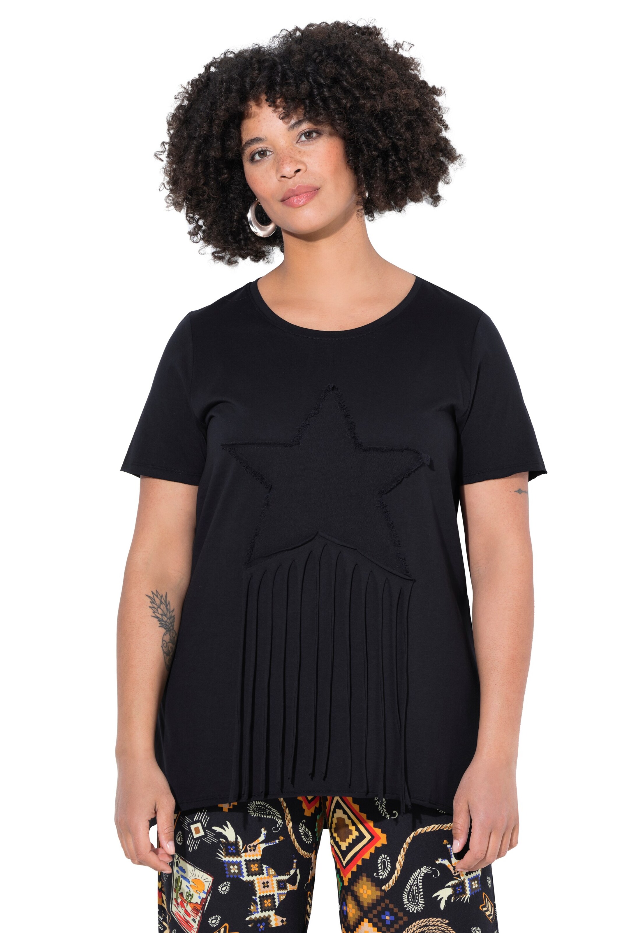 Angel of Style Shirt in Black: front