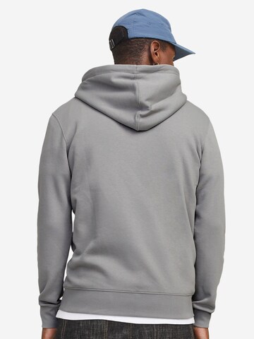 JACK & JONES Sweatjacke 'Star' in Silber