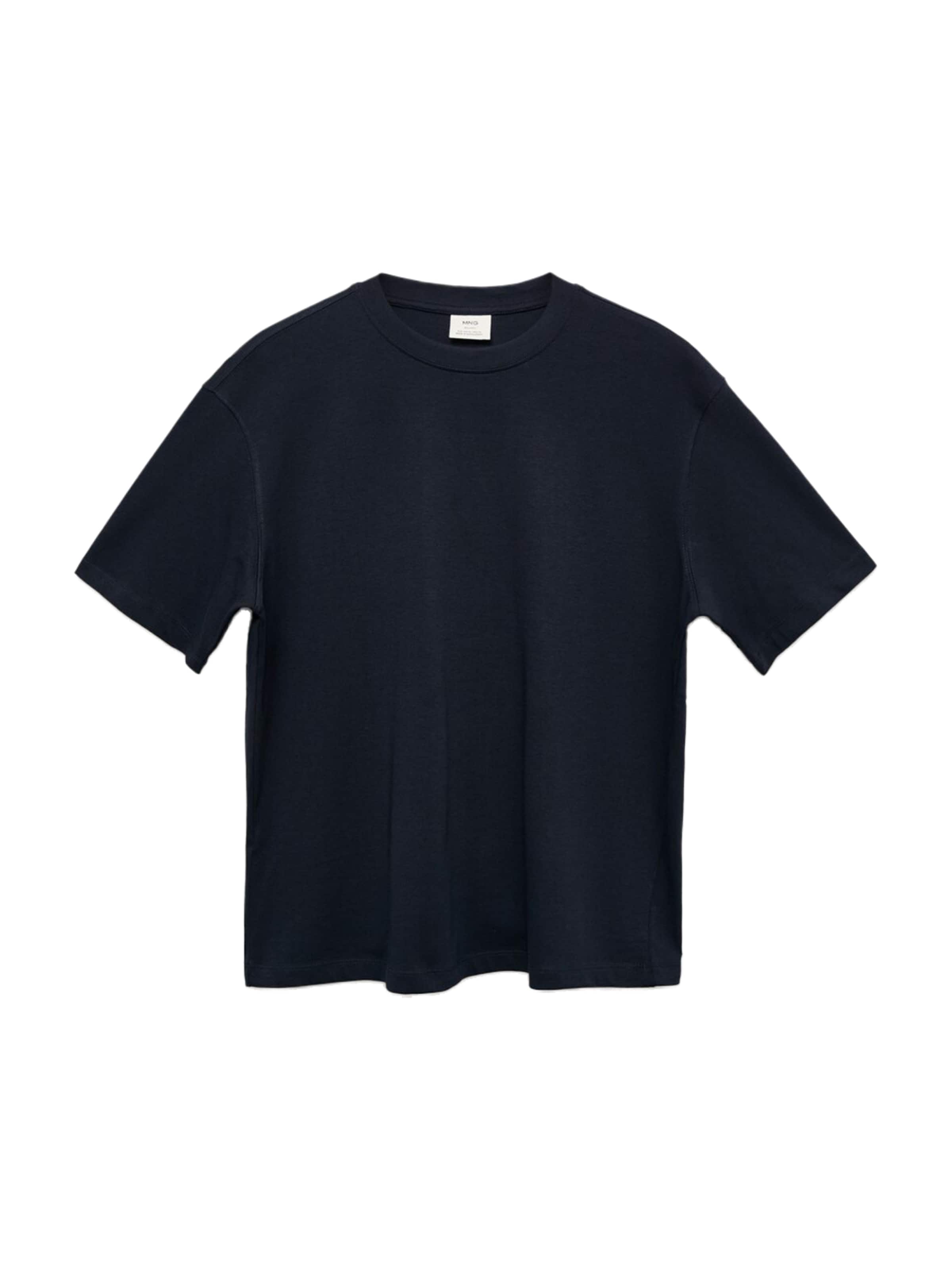 MANGO MAN T-Shirt 'ANOUK' in Blau: Vorderseite