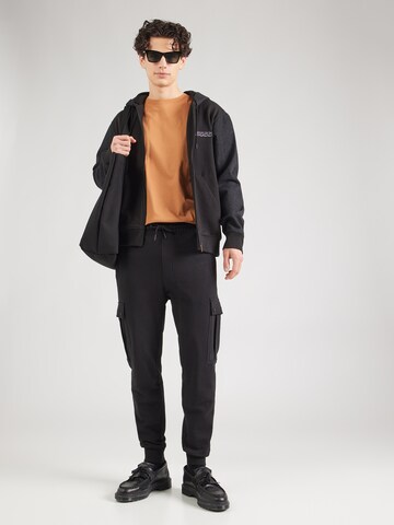 BOSS Tapered Hose 'Seteam' in Schwarz