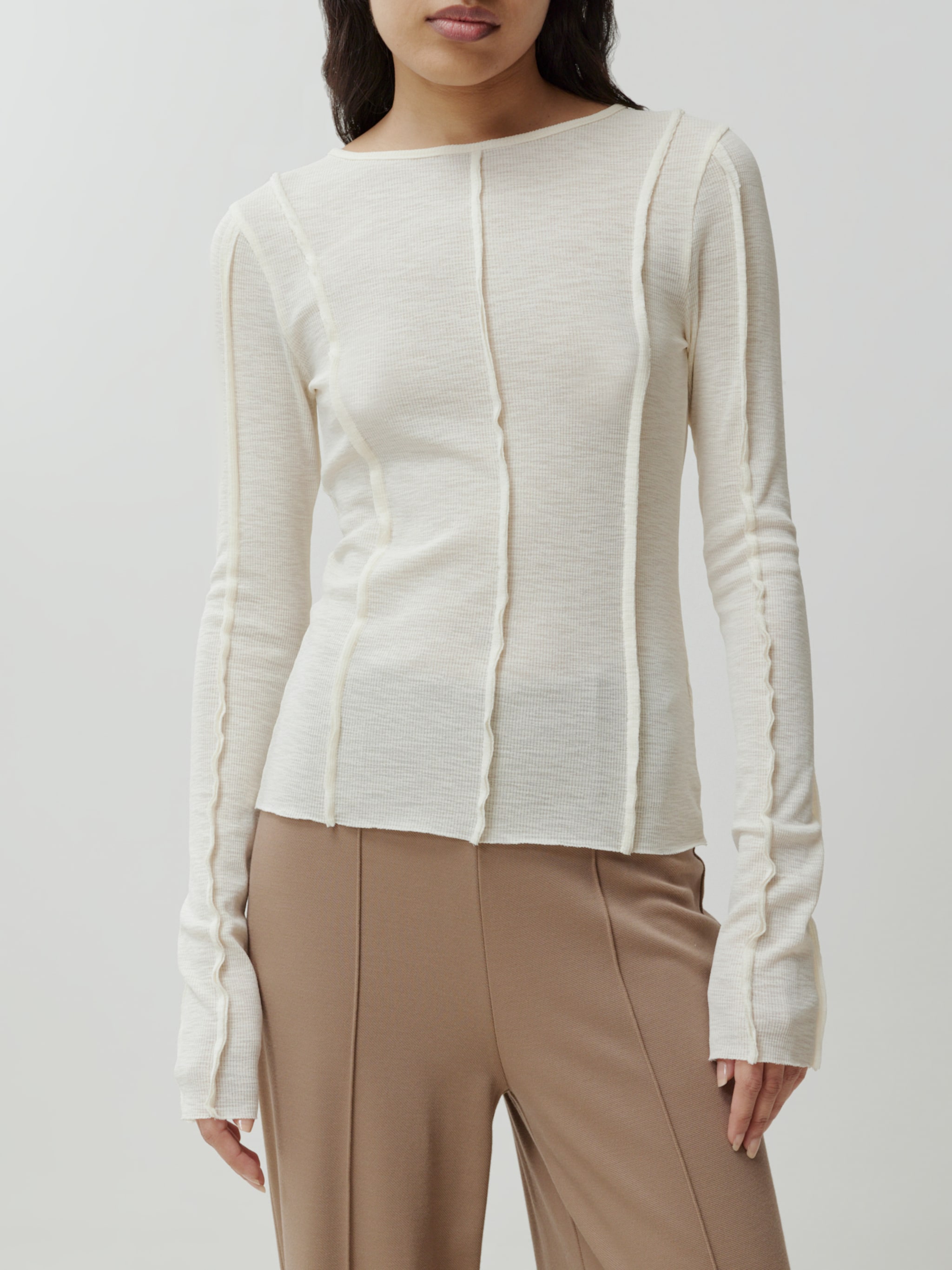 EDITED Producten Shirt 'Halima' Wit