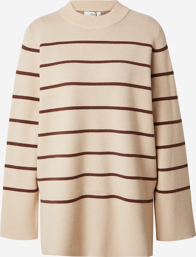JDY Pulover 'JDYMILA' u bež / tamno smeđa, Pregled proizvoda