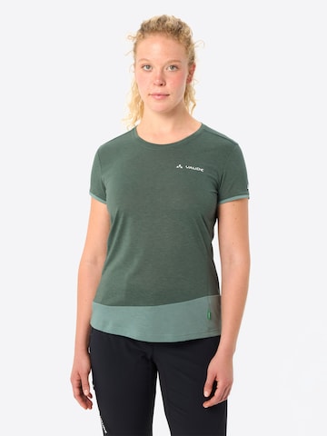 VAUDE Functioneel shirt 'Sveit' in Groen: voorkant
