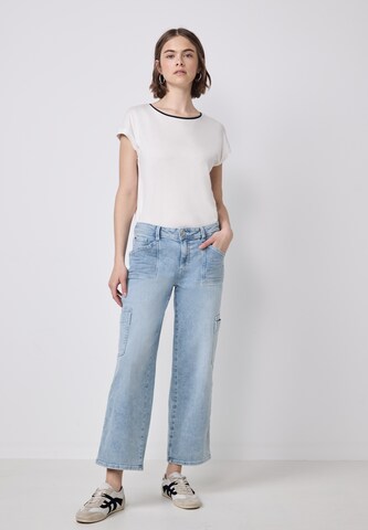 Street One Studio Regular Cargo Jeans in Blue