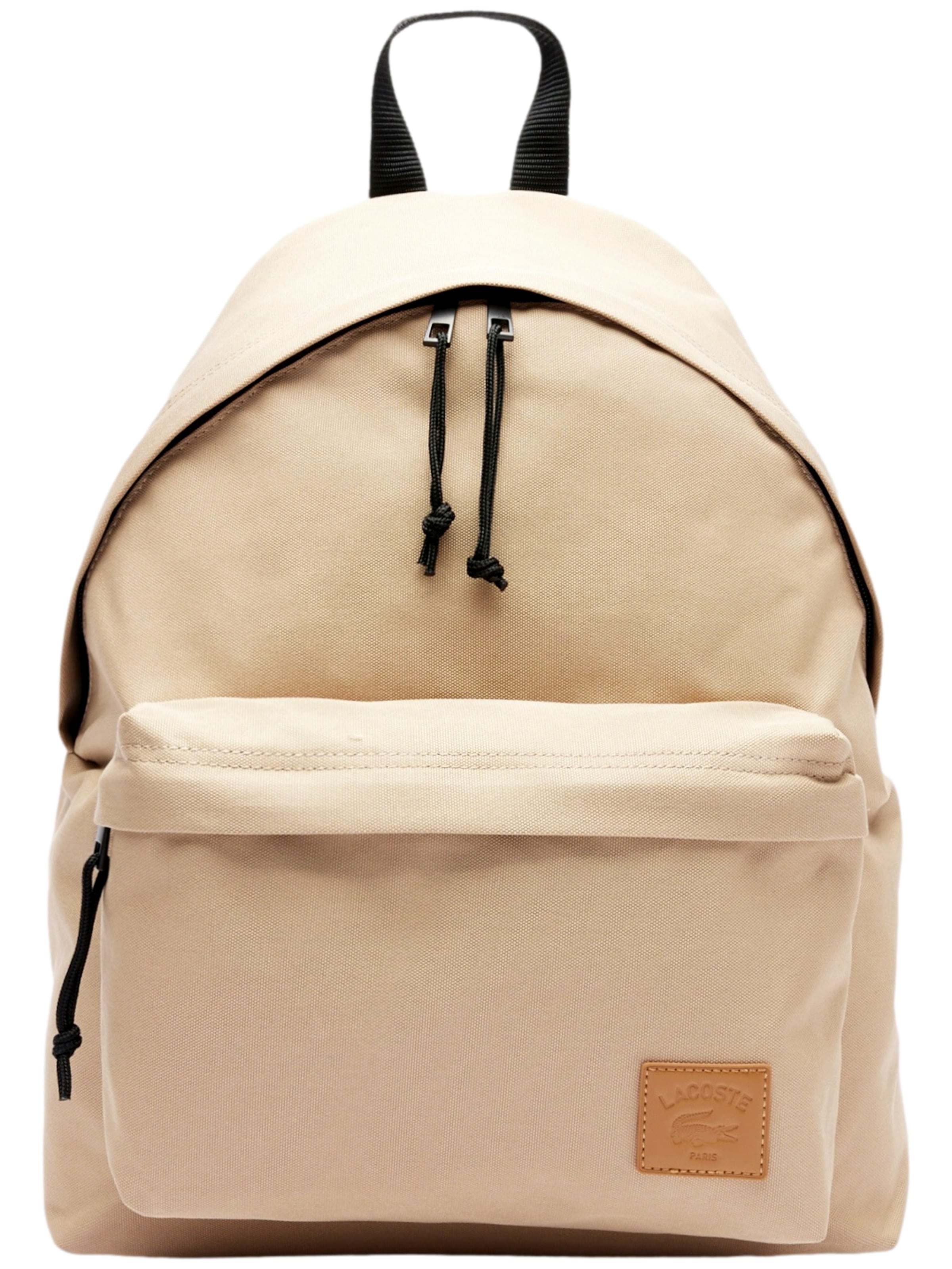 LACOSTE Backpack in Beige: front