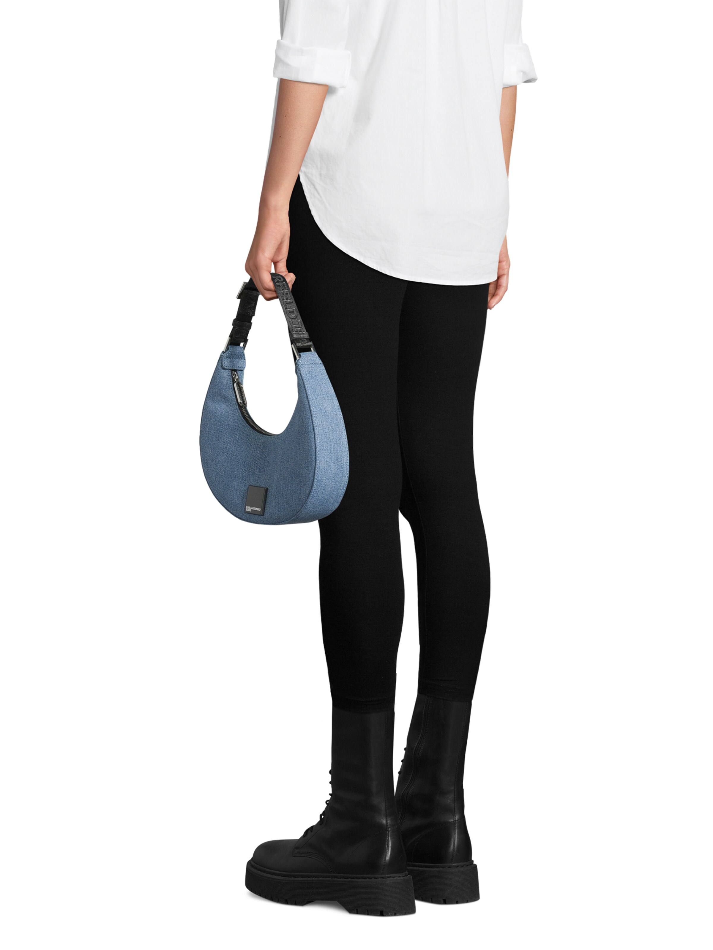 KARL LAGERFELD JEANS Shoulder bag in Blue