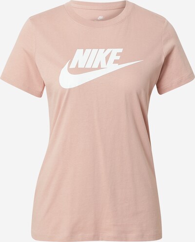 Tricou 'Futura' Nike Sportswear pe roz / alb, Vizualizare produs
