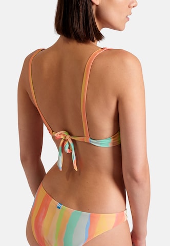 ARENA Bustier Bikini 'WATER PRINT' i blandingsfarvet