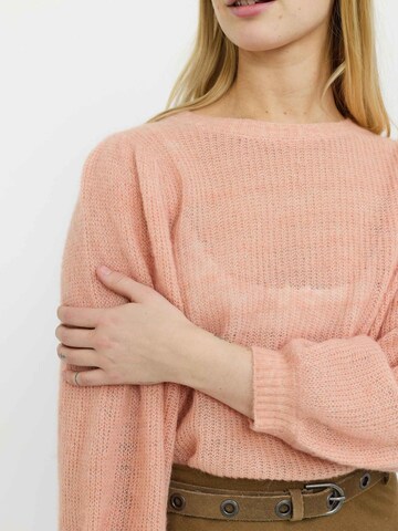 Soft Rebels Trui ' SRTrish ' in Roze