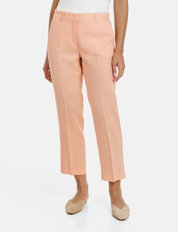 GERRY WEBER Regular Hose in Orange: Vorderseite