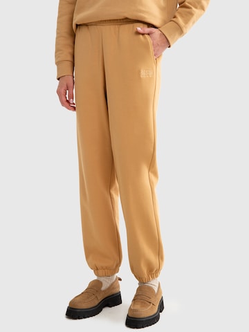 Effilé Pantalon 'LARISSA' BIG STAR en marron : devant