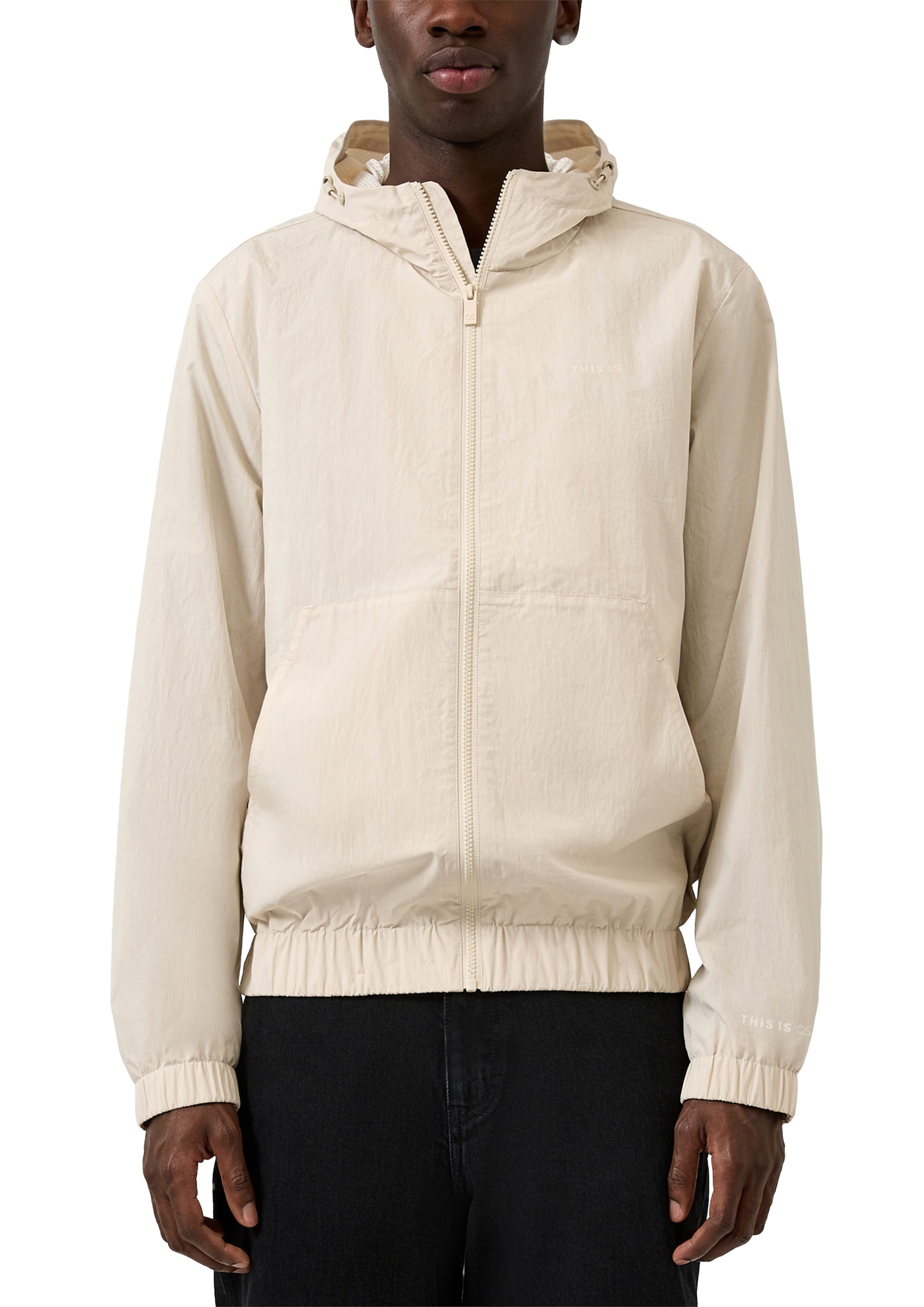 QS Between-season jacket in Beige