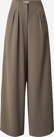 LeGer by Lena Gercke Брюки со складками 'Camilla' в Коричневый: спереди