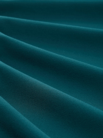 žalia TOM TAILOR Prigludęs Klostuotos kelnės