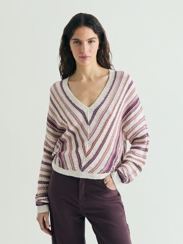 Pull-over Scalpers en mélange de couleurs