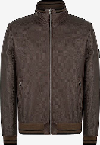Giorgio di Mare Between-Season Jacket in Brown