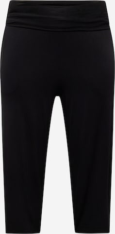 ONLY Carmakoma Normální Kalhoty 'CARHELLES' – černá: přední strana
