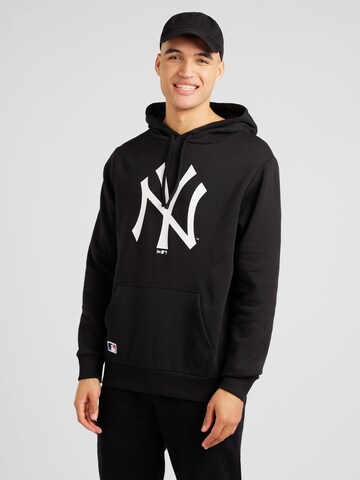 NEW ERA Sweatshirt 'NEYYAN' i svart: framsida