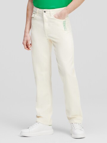 Karl Lagerfeld Regular Jeans in White: front